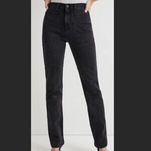 Madewell '90s straight utility jean in camplin